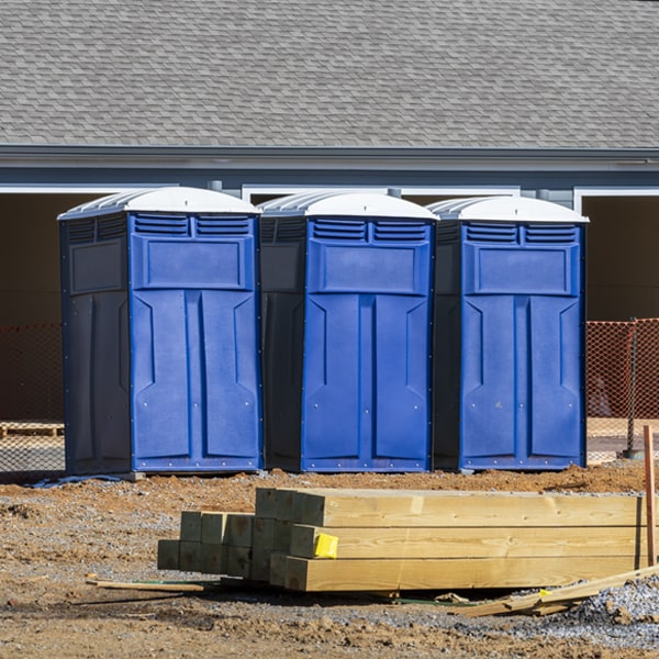 what is the cost difference between standard and deluxe porta potty rentals in Delmar